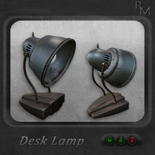Second Life Marketplace Desk Lamp RM